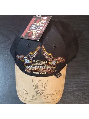 Nwt Daytona Beach bike week 2008 67th hat baseball cap
